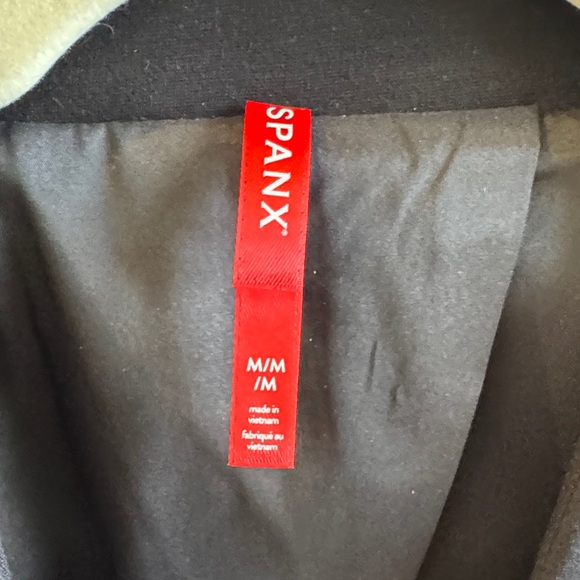 SPANX Classic Black Single Button Blazer - Picture 3 of 5